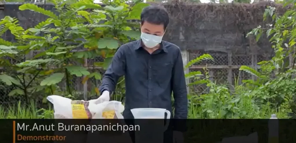 Screenshot of a video guide below, by Lanna Thai Coffee Hub, shows how you can use Beauveria bassiana, including in-depth information on how to apply. 